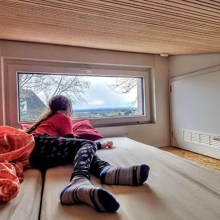 펜션 Exclusive Wooden House With Mountain Railway *